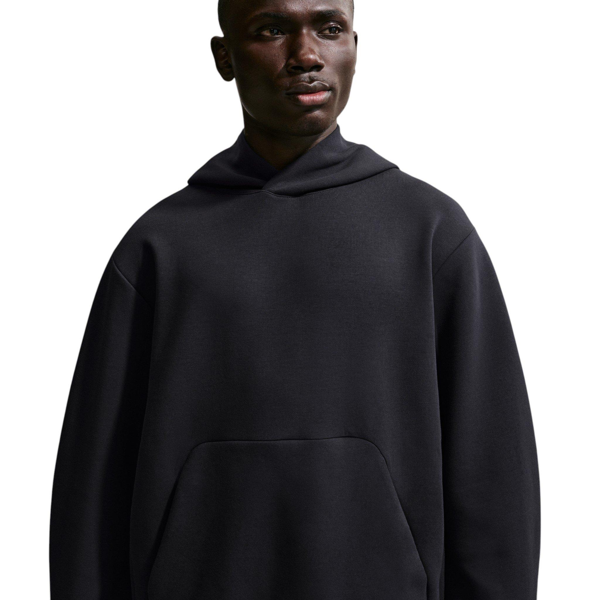 Nike Men's 24.7 ImpossiblySoft Dri-FIT Pullover Hoodie - Black - BLACK